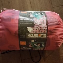 Kids Pink Sleeping Bag 
