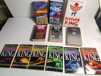 Stephen King Book Lot - The Green Mile Complete Series, IT, The Talisman, and More