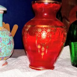 2- VASES &  1-SOY SAUCE/SUKI