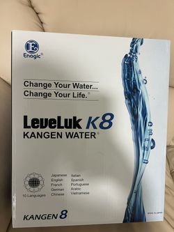 BRAND NEW Enagic LeveLuk K8 Kangen Water Ionizer – Factory Sealed