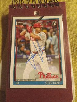 Otto Kemp 3 basemen Philadelphia Phillies