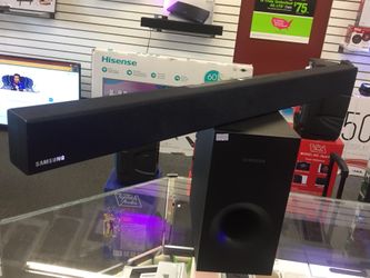 New Samsung wireless audio soundbar