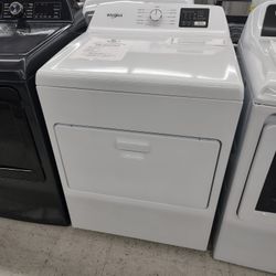 $479(MSRP$799, Save $320)Whirlpool Vented Electric Front Load In White With Hamper Door and Check Vent Signal