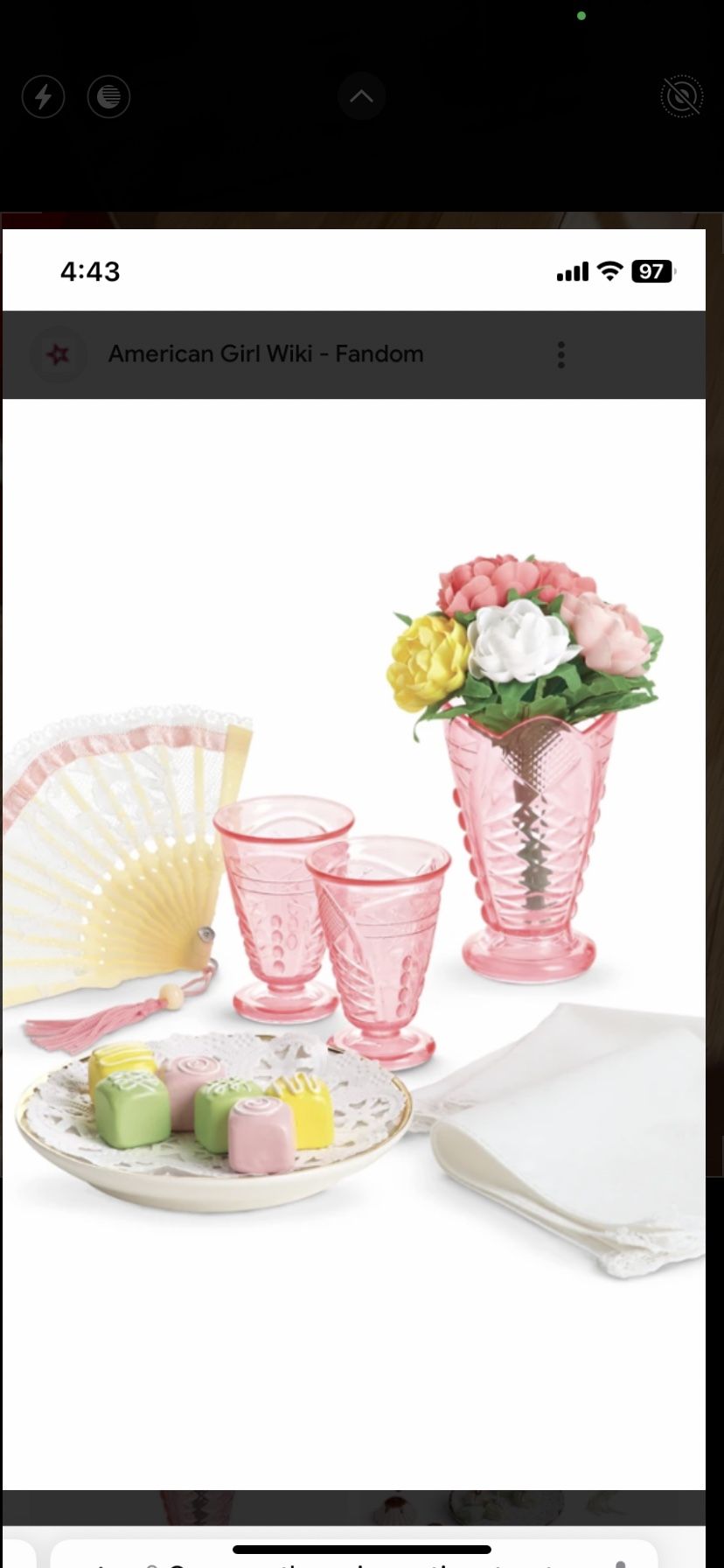 American Girl Samantha's Summertime treats