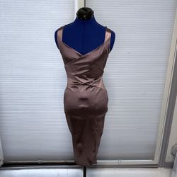 Short Bodycon Mauve Dress- Windsor