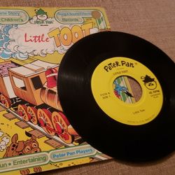 f1210 little toot RECORD pancho the circus donkey  peter pan