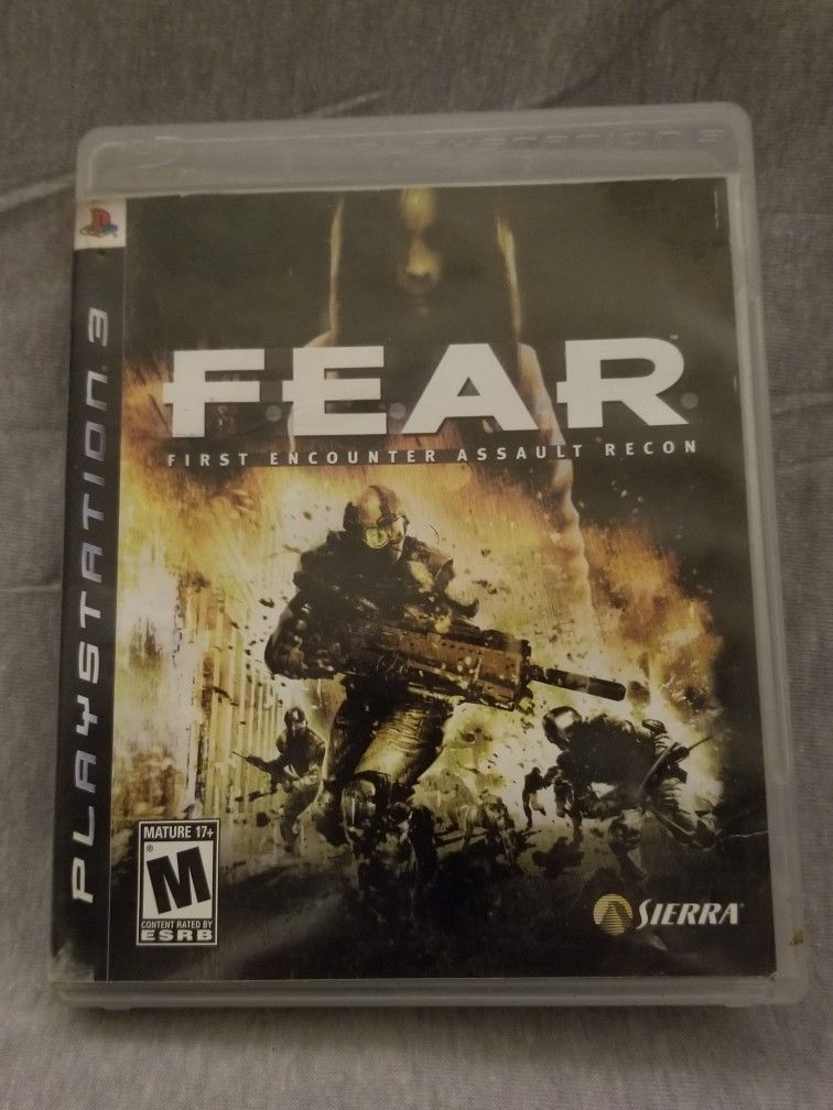 FEAR PS3 CIB