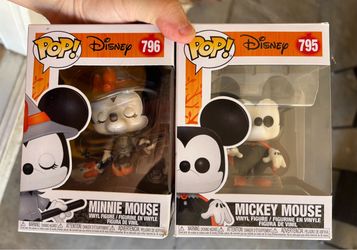 Funko Pop Disney Halloween Mickey & Minnie Mouse Set