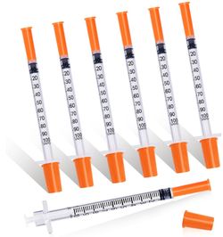 25pk 1ml 31G 5/16" 8mm Syrings