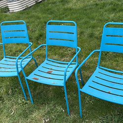 Metal Chairs — FREE