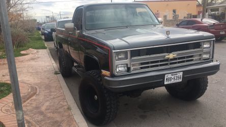 85 Chevy Square body 4x4 Hard To Fine $10,000
