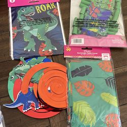 Dinosaur party decorations