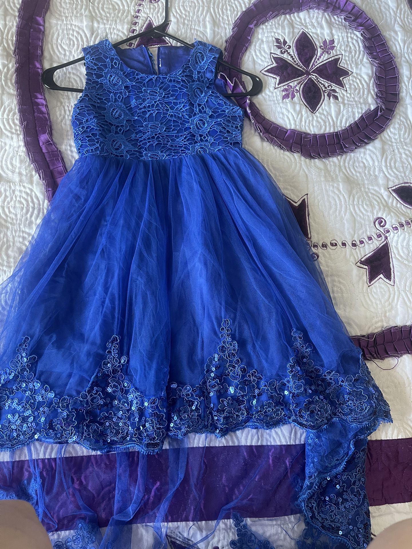 Blue Dress For Girl