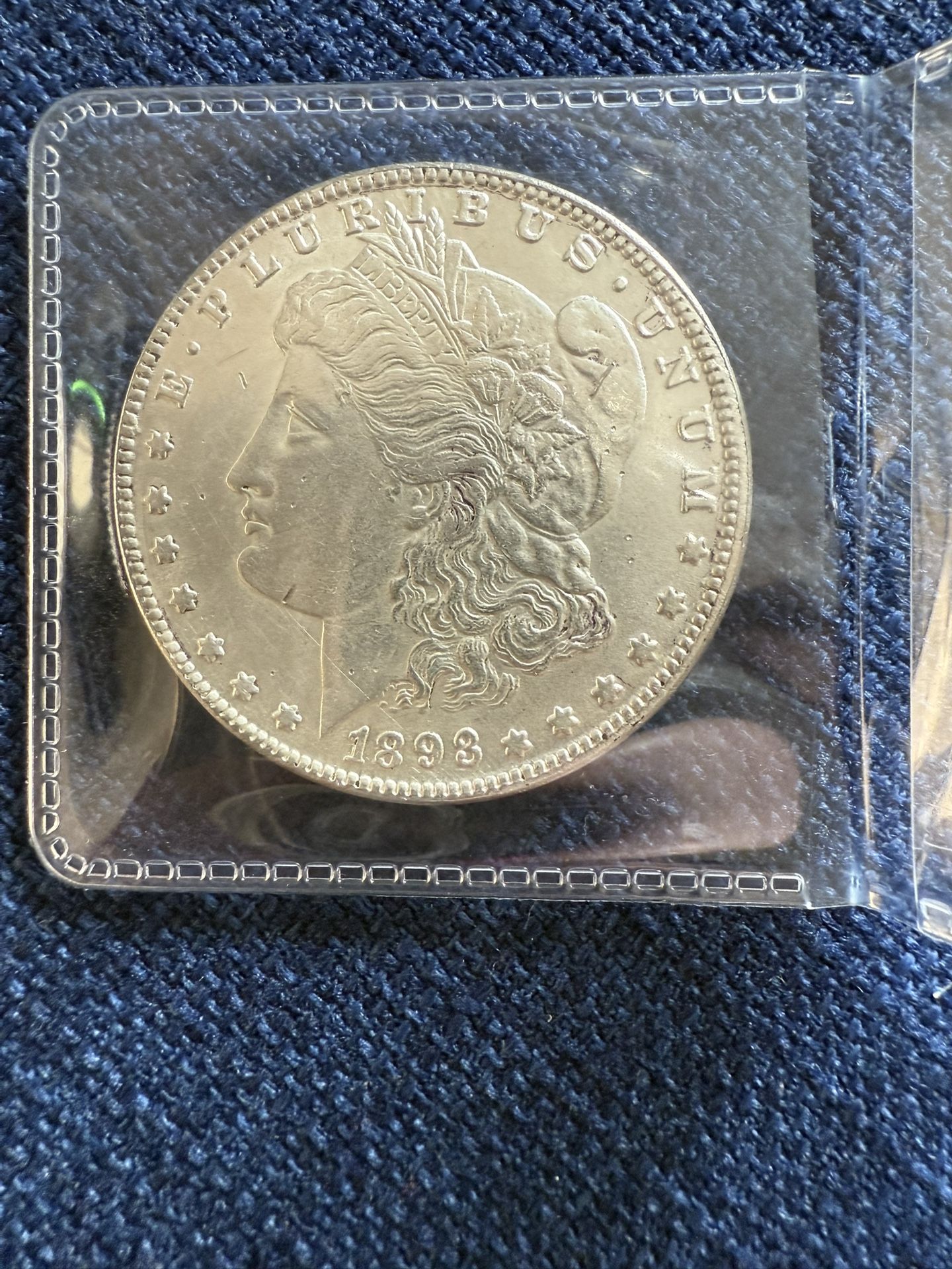 1893 Morgan Silver Dollar – Beautiful Condition