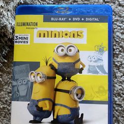 Minions Blu Ray 