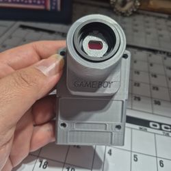 Gameboy Camera shell mod with CS lens