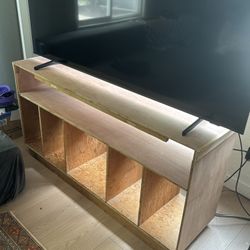 LOW PRICE MOVING- SOLID WOOD TV STAND 
