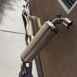 GR supra stock exhaust