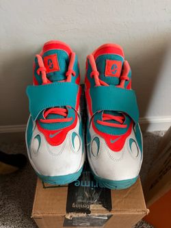 Size 7Y Nike Air Speed Turf GS 'Bright Turquoise'