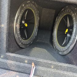 2 10” Kickers 