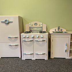 Potter Barn Kids Pink Play Kitchen