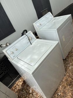 Kenmore washer and dryer..