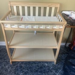 Children Infant Changing Table with Pad