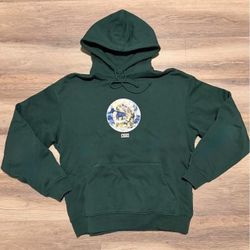 Kith Forest Green Globe Graphic Hoodie