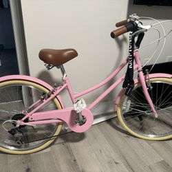 24-Inch Beach Cruiser Bike, 6-Speed