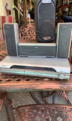 Home theater/ Radio and CD