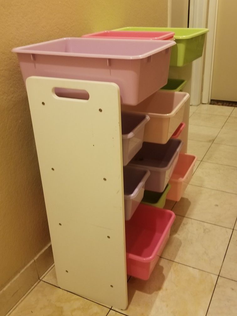 Kids toy and storage boxes