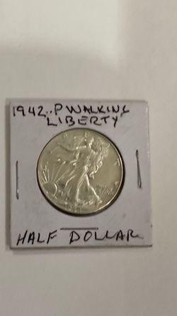1942-P Walking Liberty Half Dollar