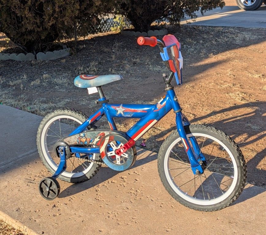 Huffy Captain America Bmx Bike 16"