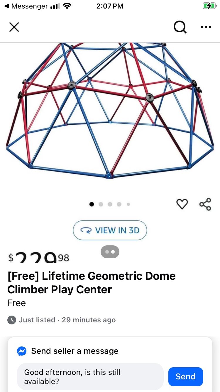 Lifetime Geometric Dome Climber Play Center