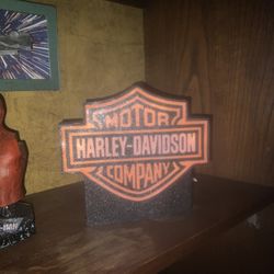 Harley Davidson Light Box.