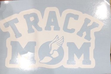 Track Mom vinyl decal