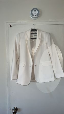 A&F Blazer White