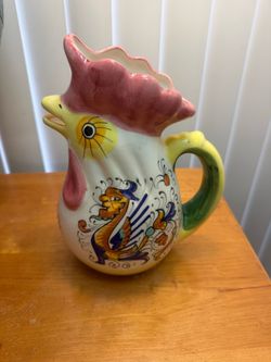 Boston warehouse rooster pitcher