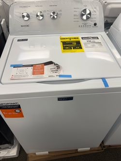 MAYTAG TOP LOAD WASHER WITH AGITATOR ON SALE|WARRANTY