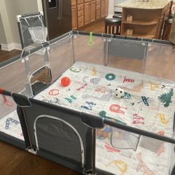 New 6x6 Playpen (only Built For Picture)- Retails $268