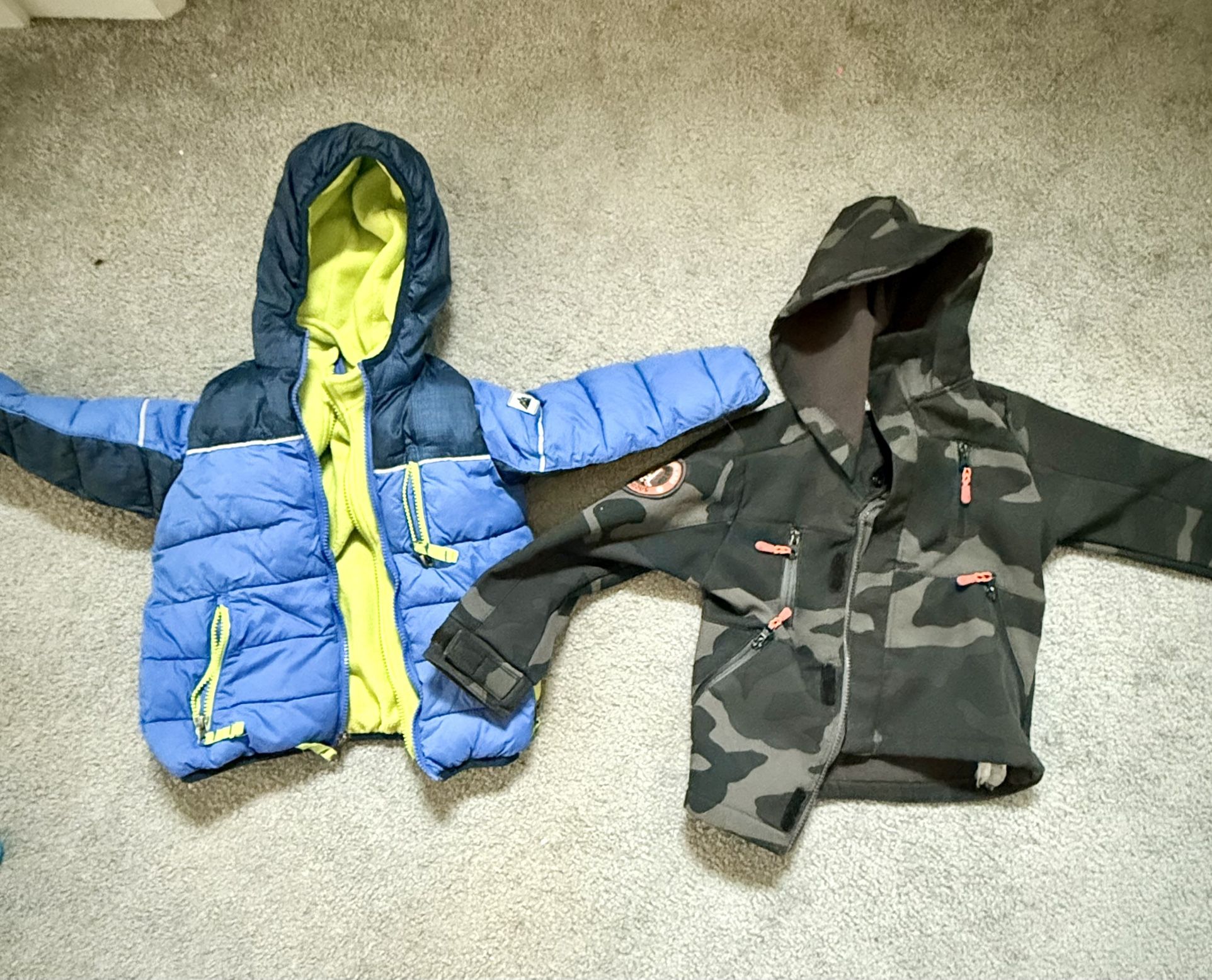 Boys/ Toddler Winter Jackets 