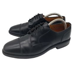 ALLEN EDMONDS 'Cortland' Mens Black Leather Cap Toe Dress Shoes Size 8.5 D USA