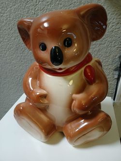 Koala cookie jar