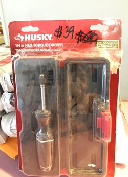 1/4 IN HEX TORQUE WRENCH