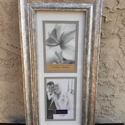 Picture Frame Silver Metallic 