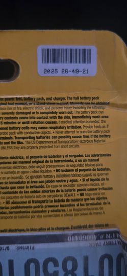 Dewalt flex volt 6ah battery