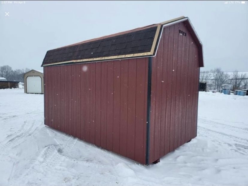 8x14 Carolina Dutch Barn! Finance For $66/Month! Buy Outright For $3,188!