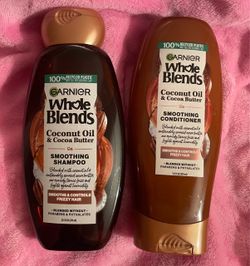 Garnier Whole Blends shampoo & conditioner