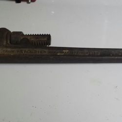 18" trade Ridged pipe wrench