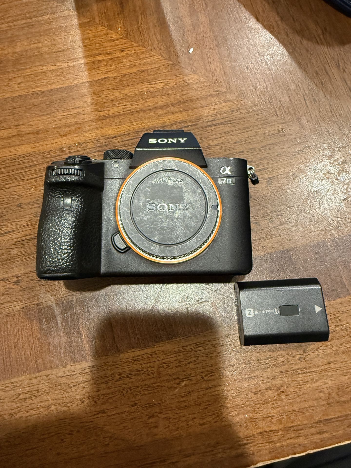 Sony A7iii Camera
